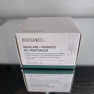 Biossance Squalane + Probiotic Gel Facial Moisturizer, 50ML/1.69 fl oz NWT